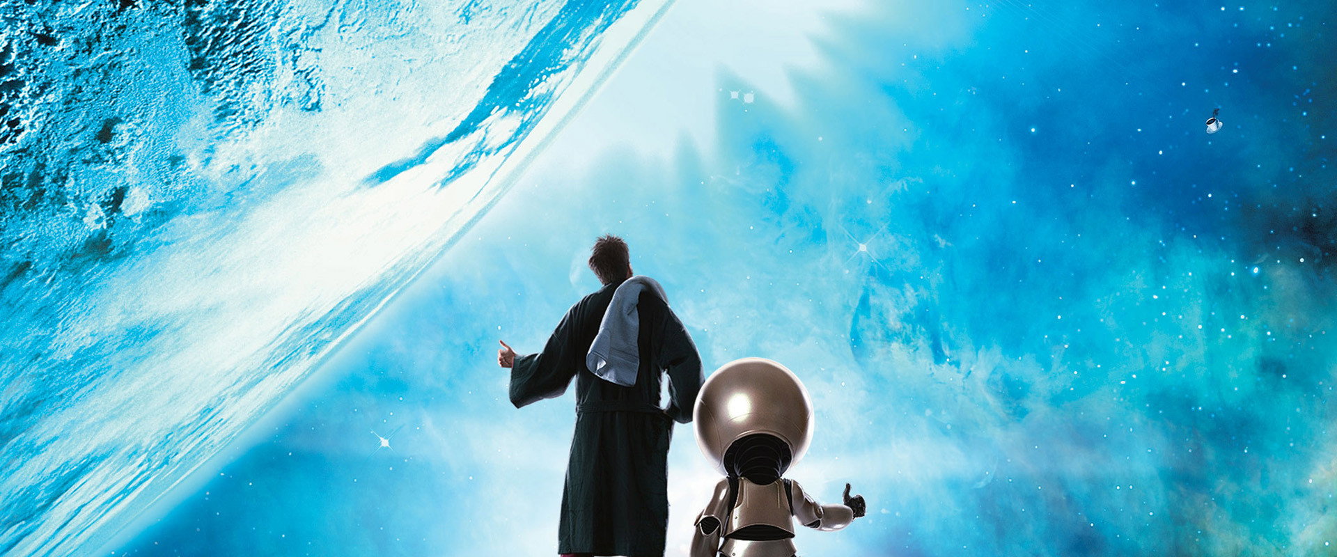 The Hitchhiker's Guide to the Galaxy backdrop