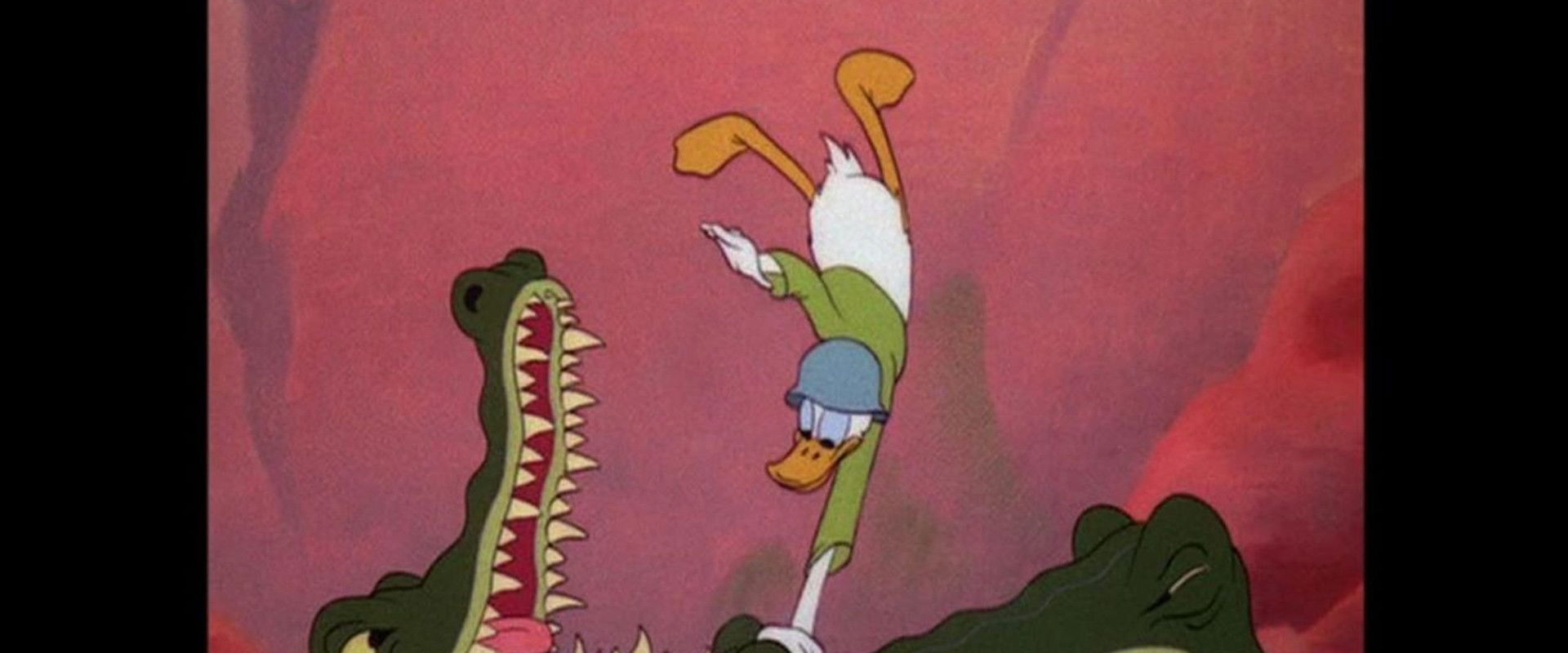 Commando Duck backdrop