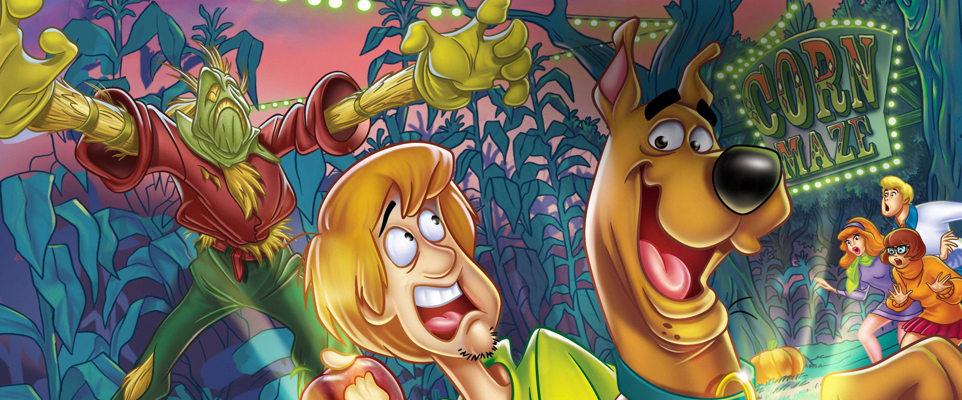 Scooby-Doo! and the Spooky Scarecrow backdrop