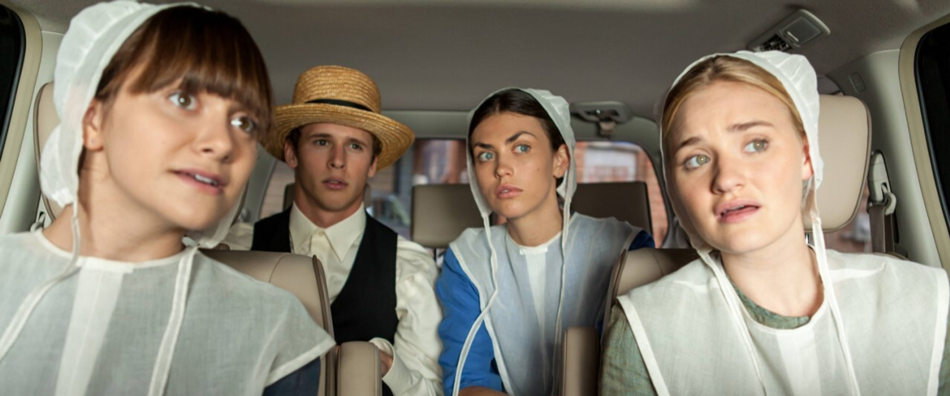 Expecting Amish backdrop