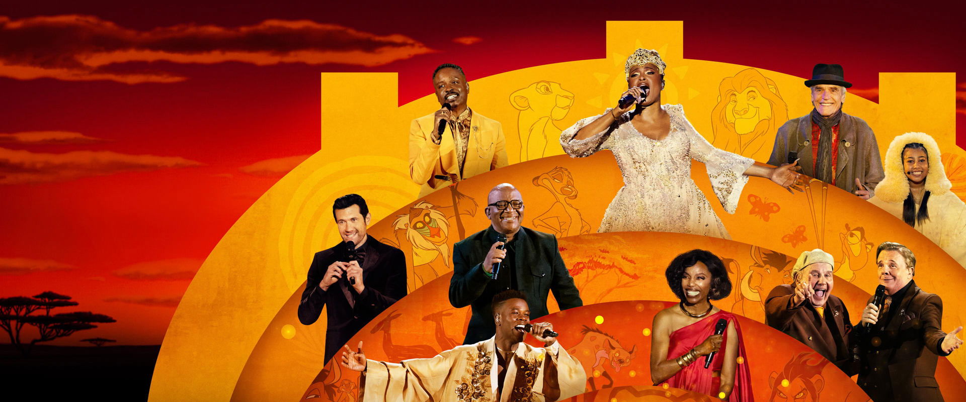 The Lion King at the Hollywood Bowl backdrop