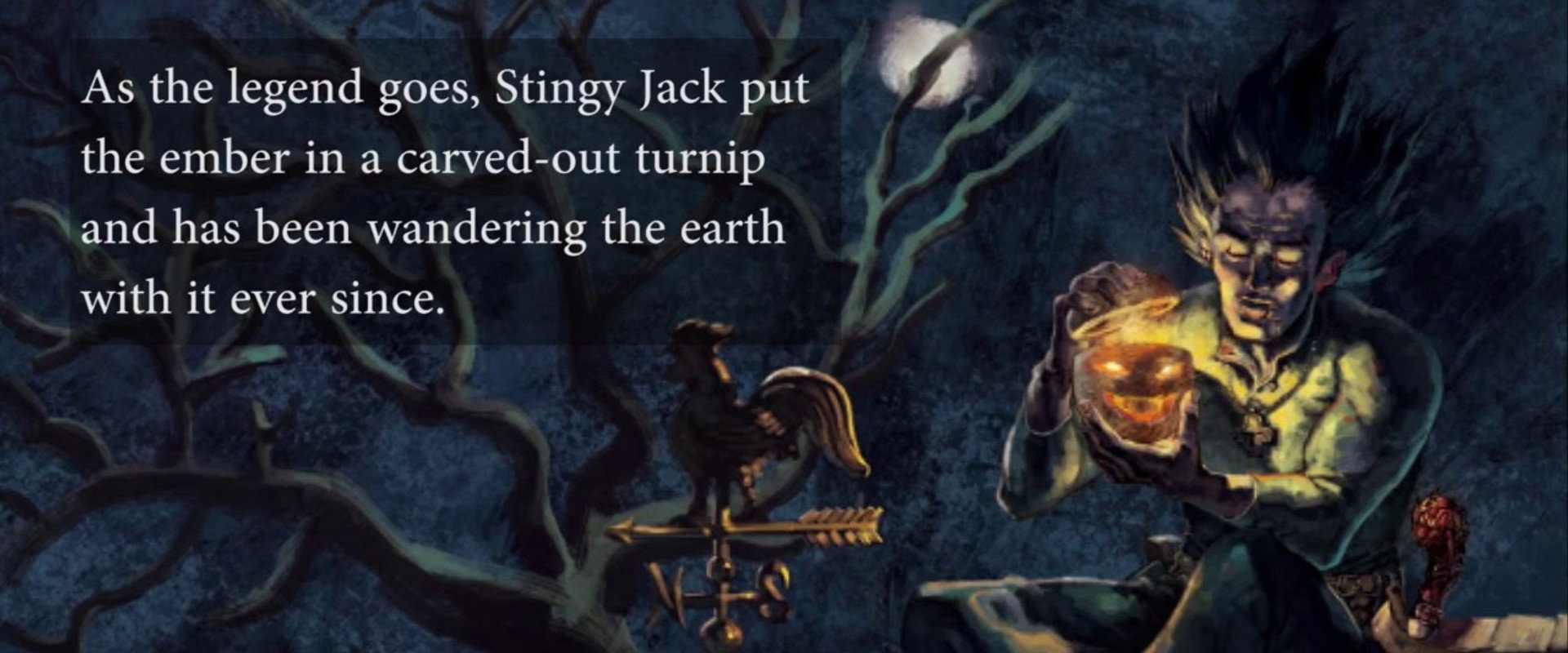 Stingy Jack backdrop