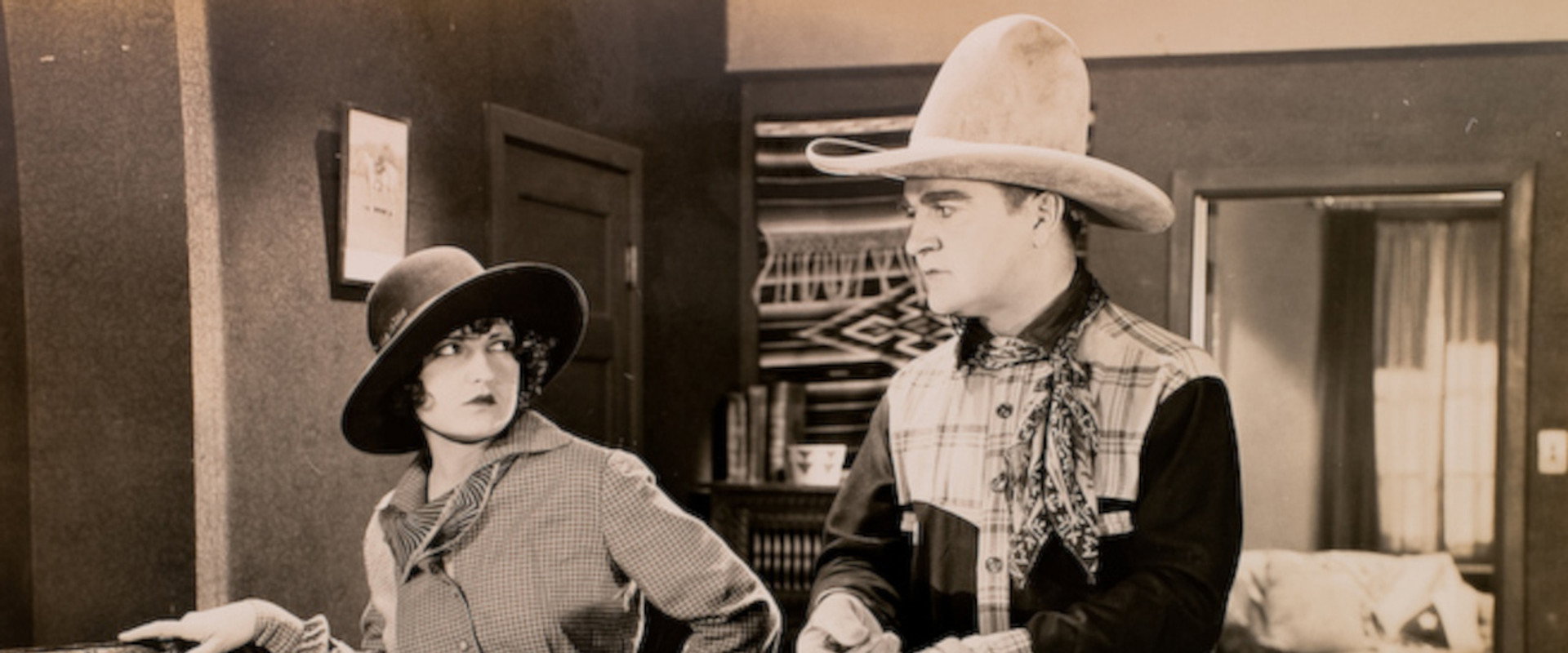 The Vanishing Rider backdrop