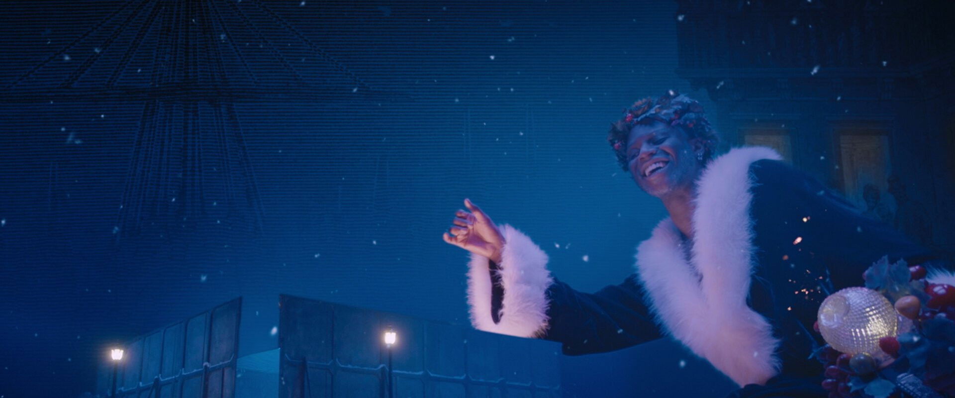 A Christmas Carol backdrop