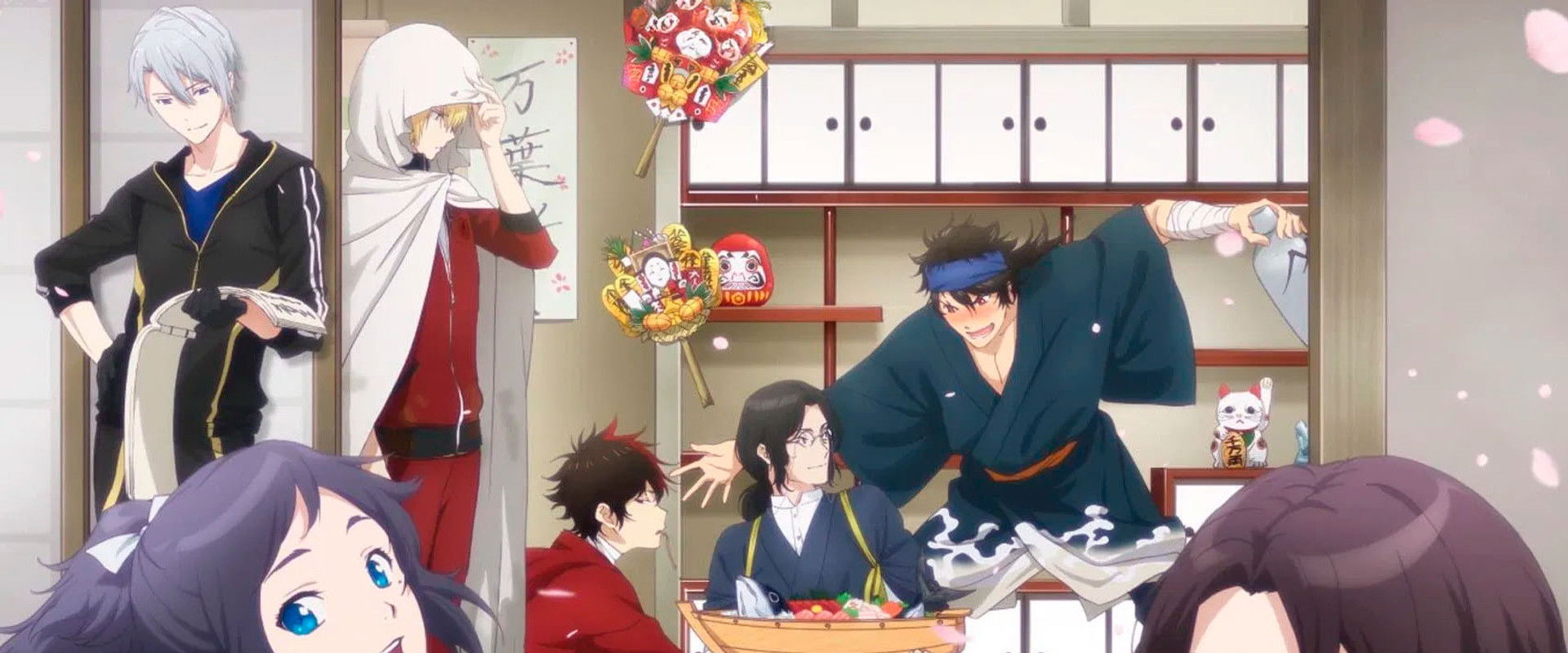 Toku: Touken Ranbu: Hanamaru  ~Setsugetsuka~ Yuki no Maki backdrop