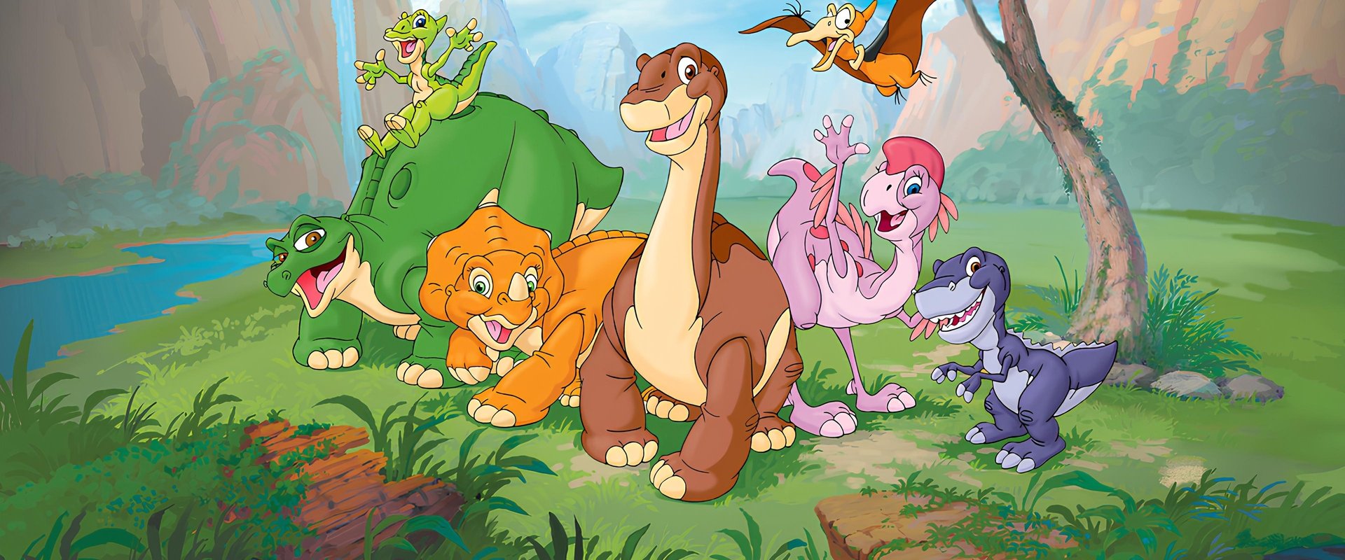 The Land Before Time III: The Time of the Great Giving backdrop