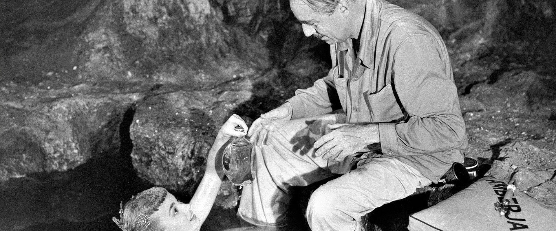 Mr. Peabody and the Mermaid backdrop