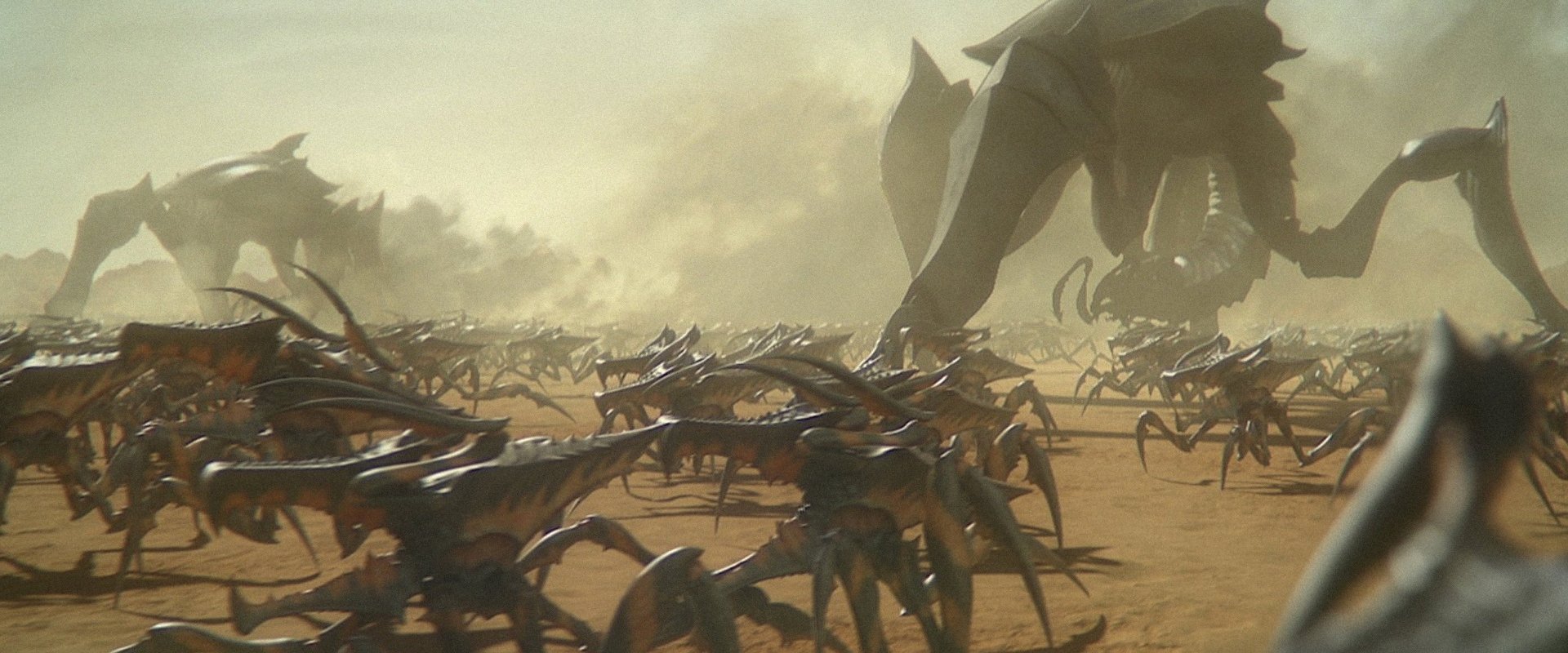 Starship Troopers: Traitor of Mars backdrop