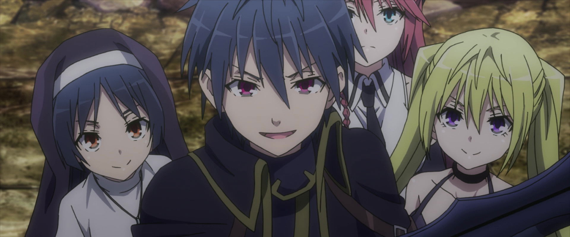 Trinity Seven: Heaven's Library & Crimson Lord backdrop