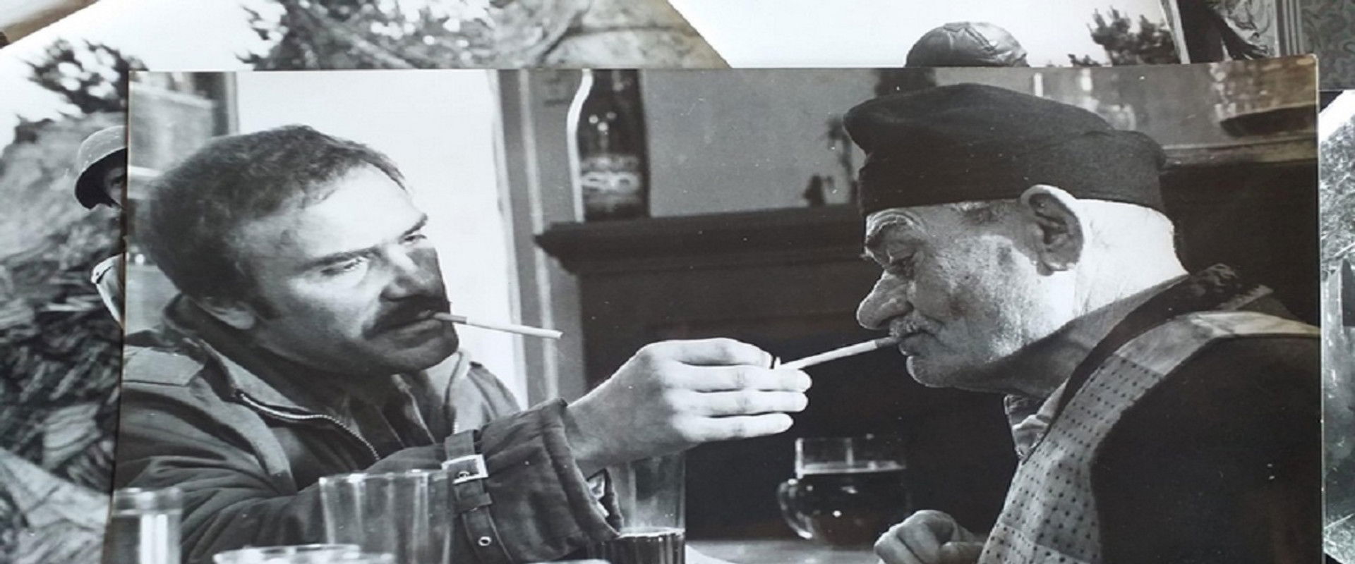 The American Cigarette backdrop