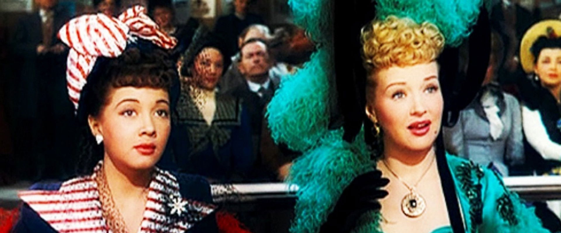 The Beautiful Blonde from Bashful Bend backdrop