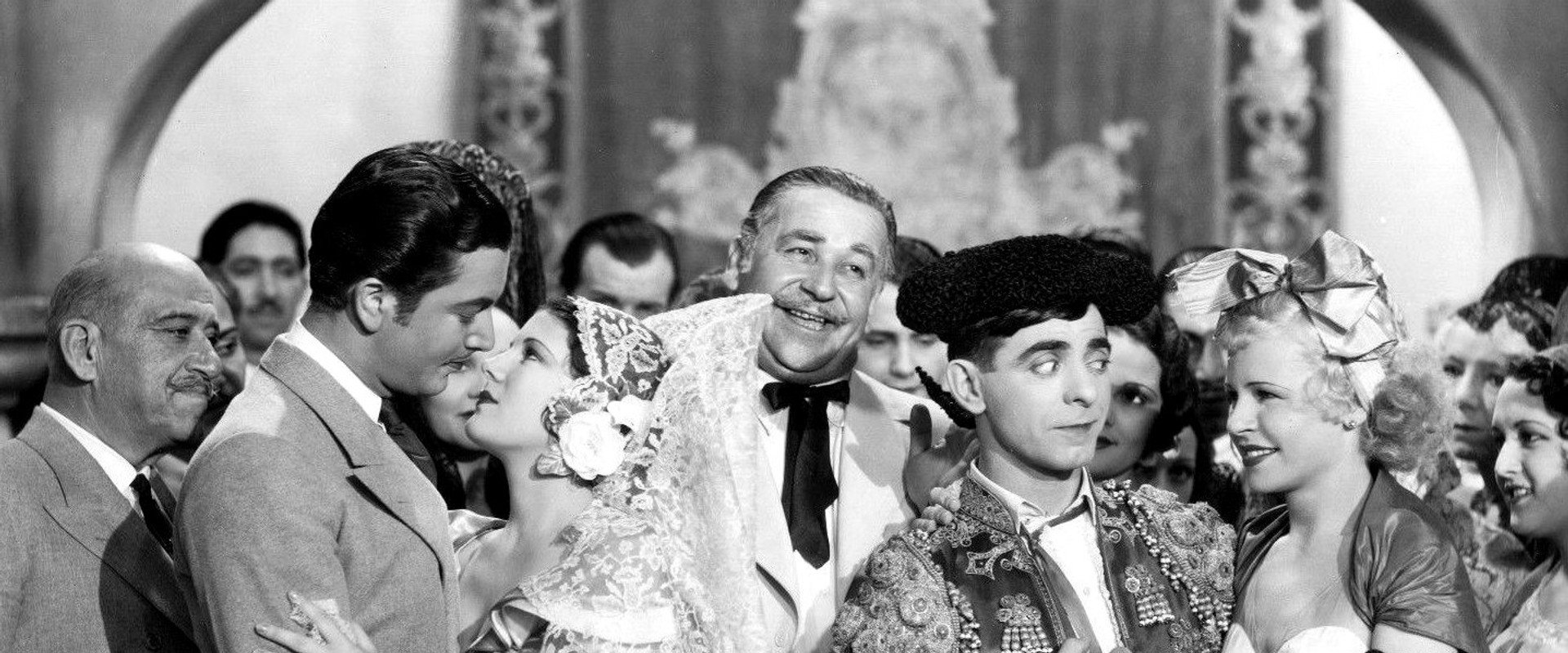 The Kid from Spain backdrop