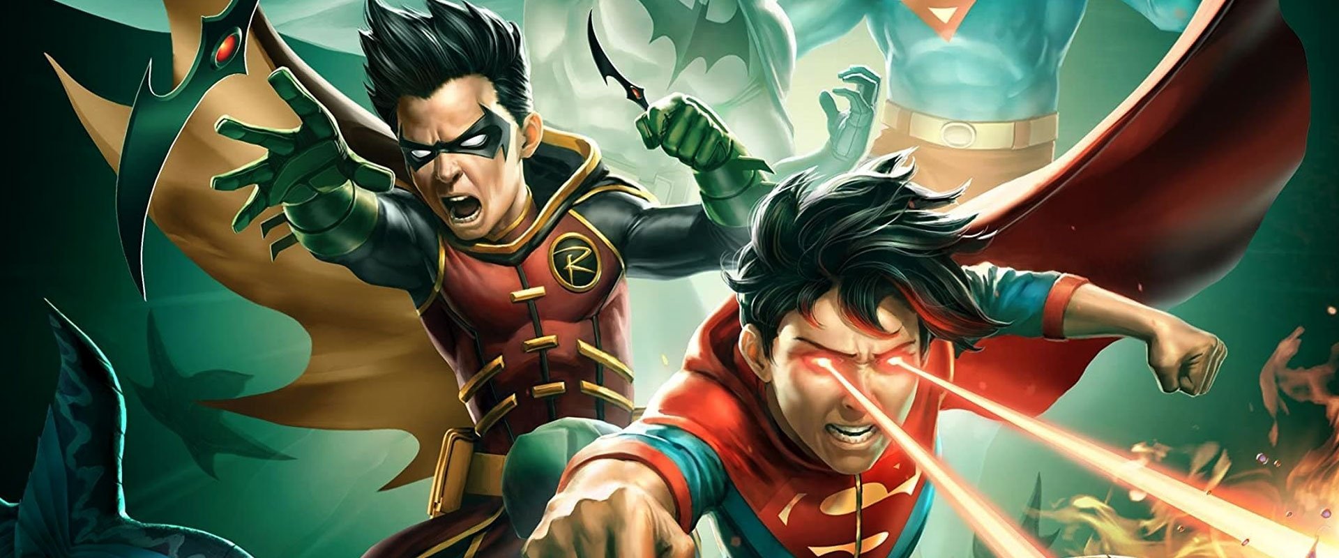 Batman and Superman: Battle of the Super Sons backdrop
