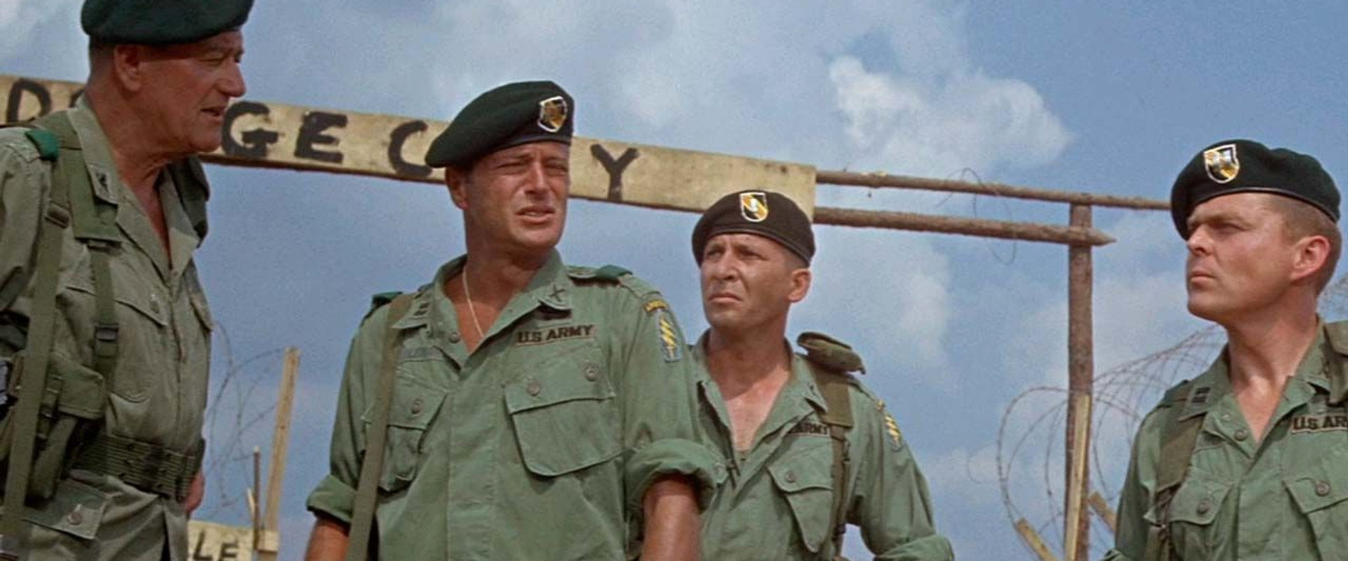The Green Berets backdrop