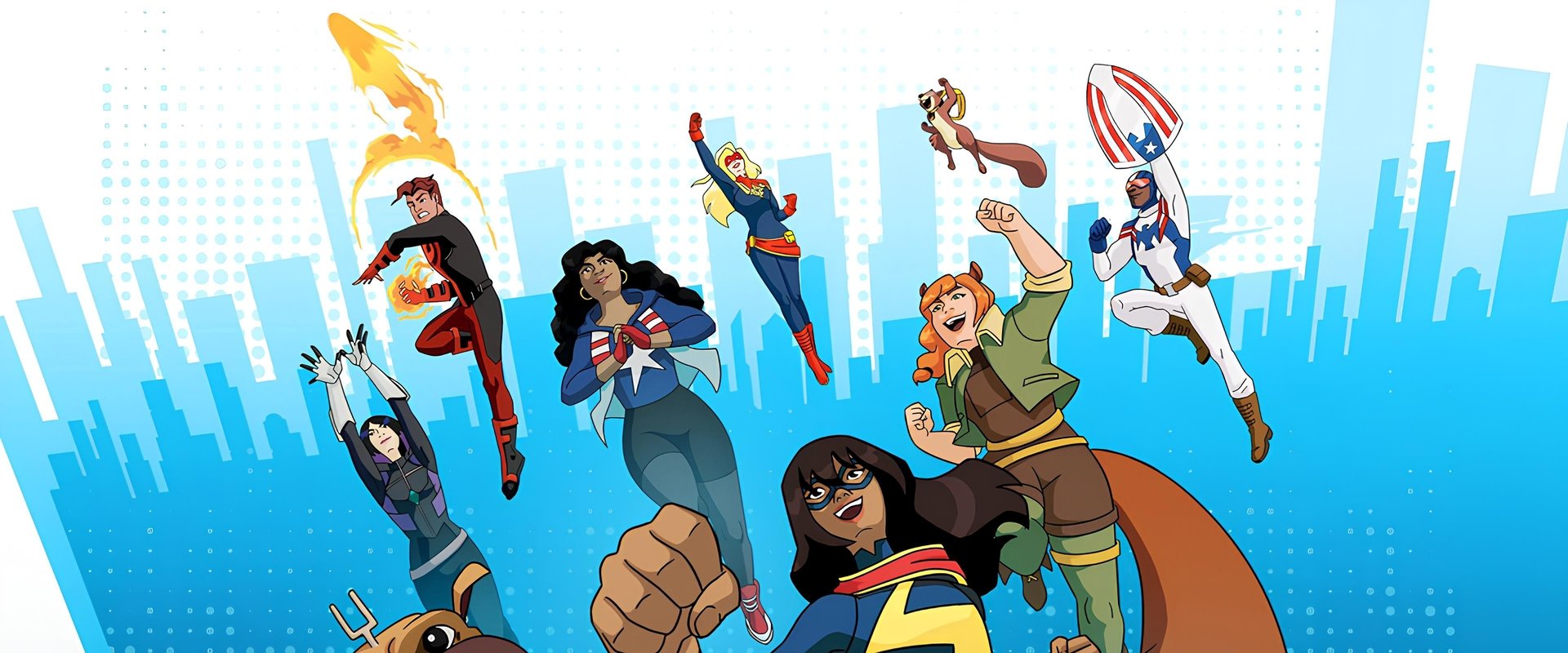 Marvel Rising: Secret Warriors backdrop