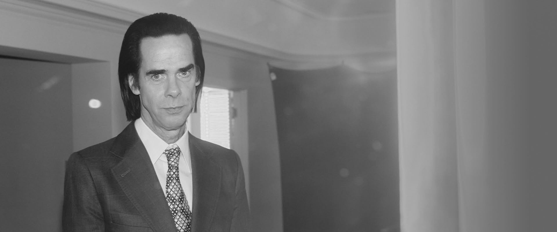 Nick Cave's Veiled World backdrop