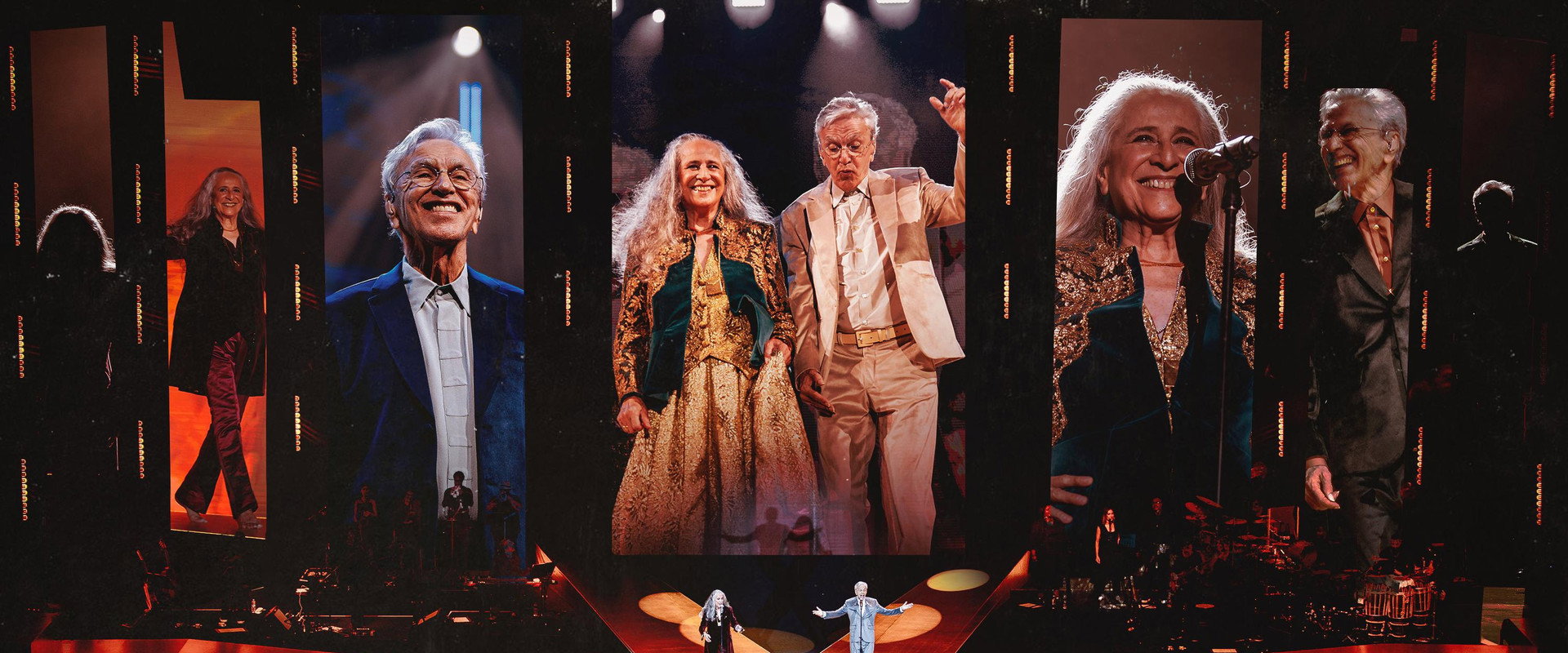 Caetano e Bethânia Ao Vivo backdrop