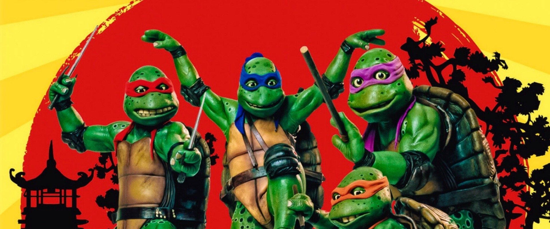 Teenage Mutant Ninja Turtles III backdrop
