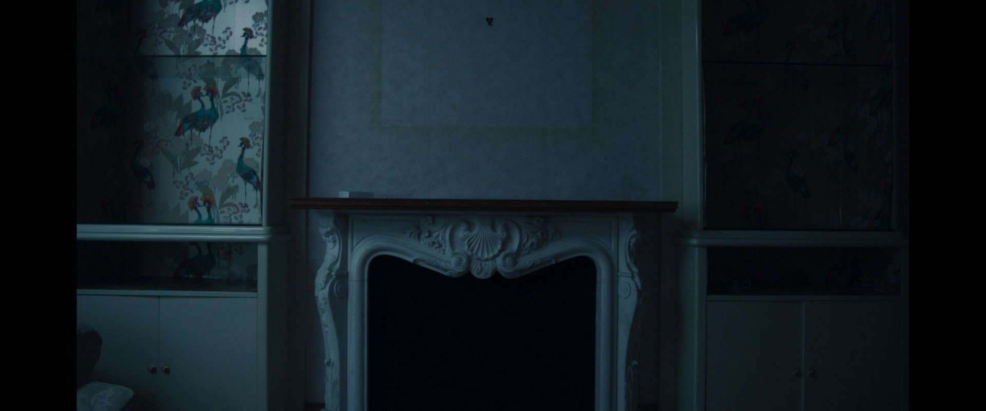 Mantle backdrop