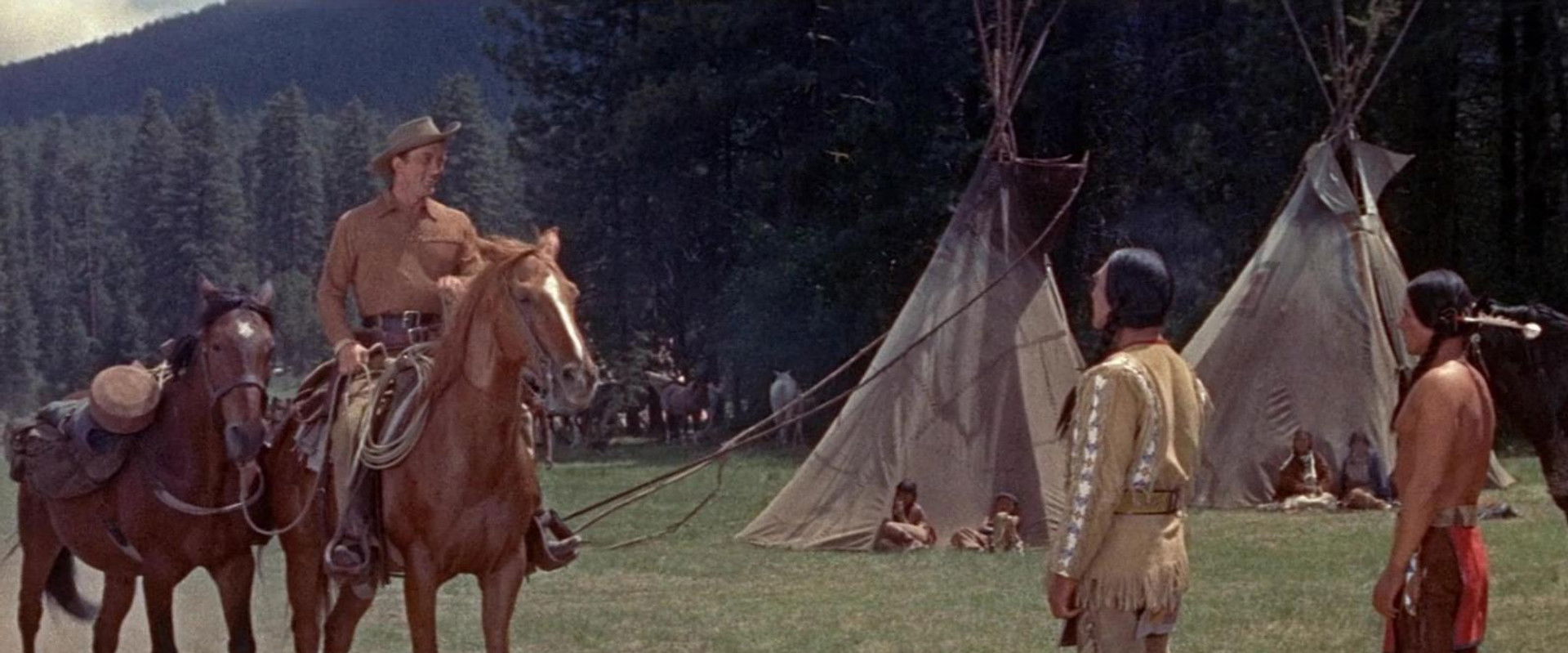 The Indian Fighter backdrop