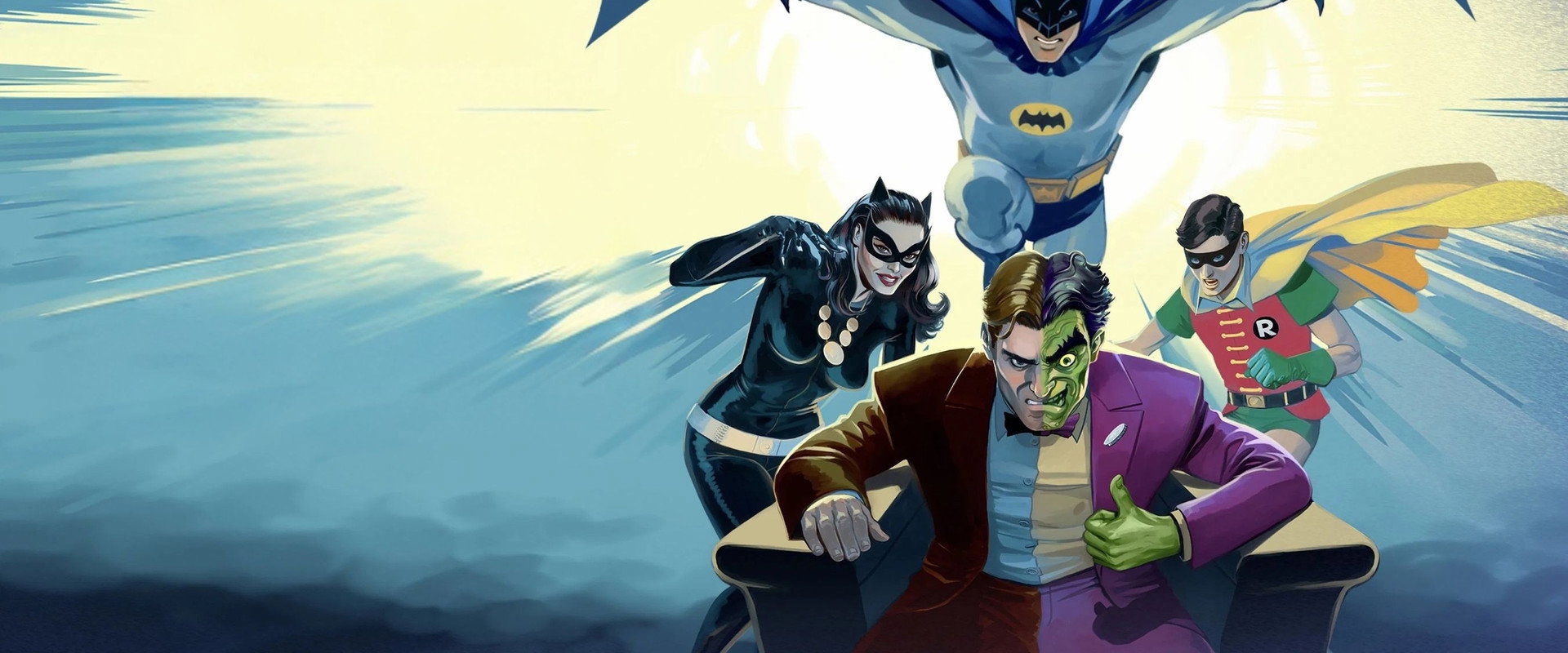 Batman vs. Two-Face backdrop