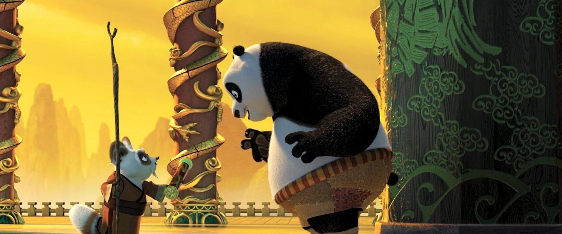 Kung Fu Panda: Secrets of the Furious Five backdrop