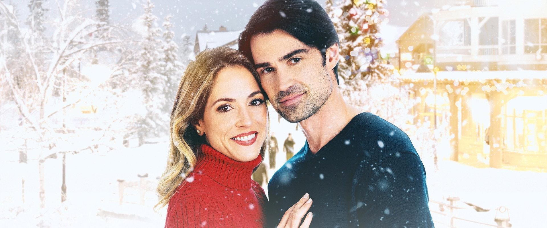 It Takes a Christmas Village backdrop