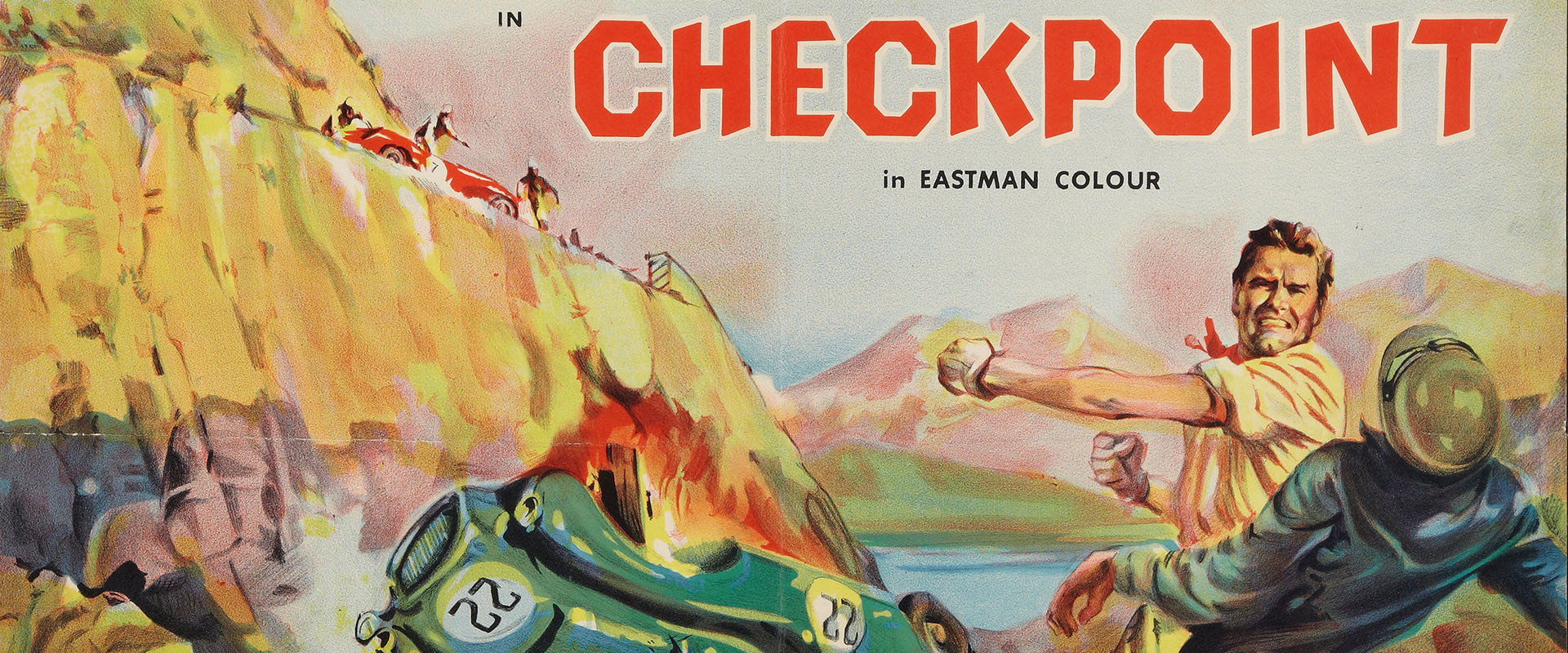 Checkpoint backdrop
