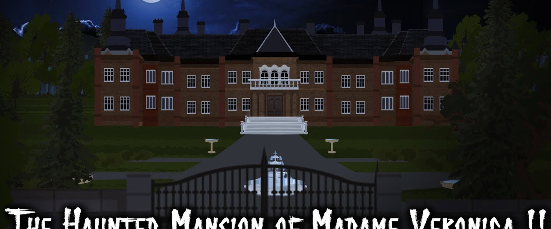 The Haunted Mansion of Madame Veronica !! backdrop