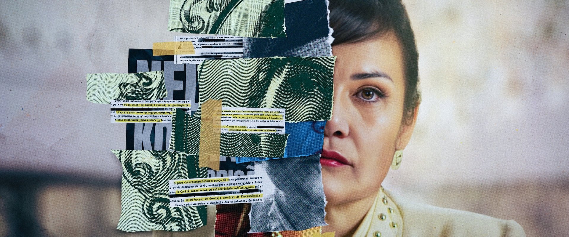 Nelma Kodama: The Queen of Dirty Money backdrop