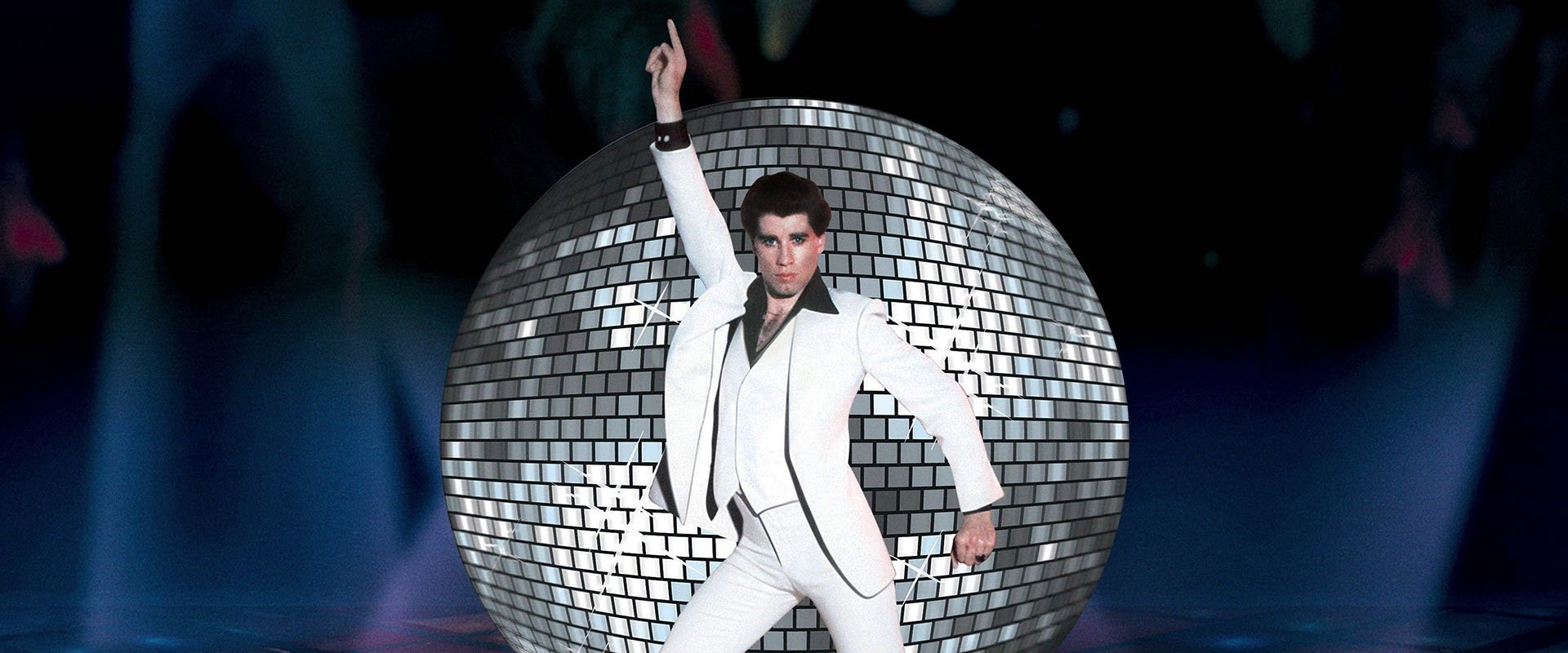 Saturday Night Fever backdrop