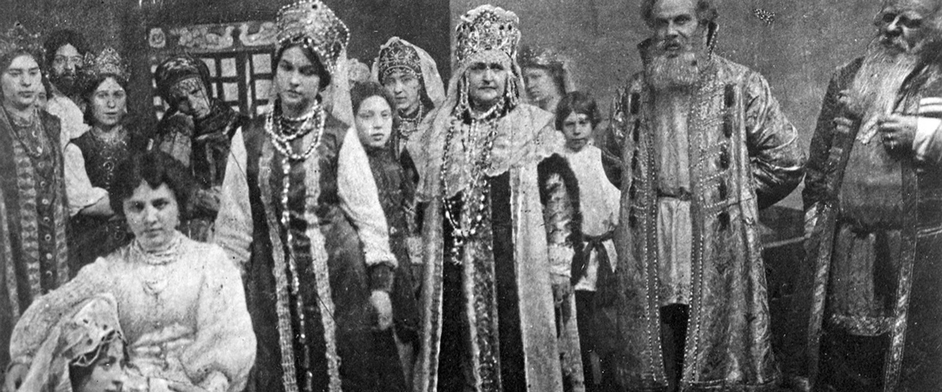 A Sixteenth Century Russian Wedding backdrop