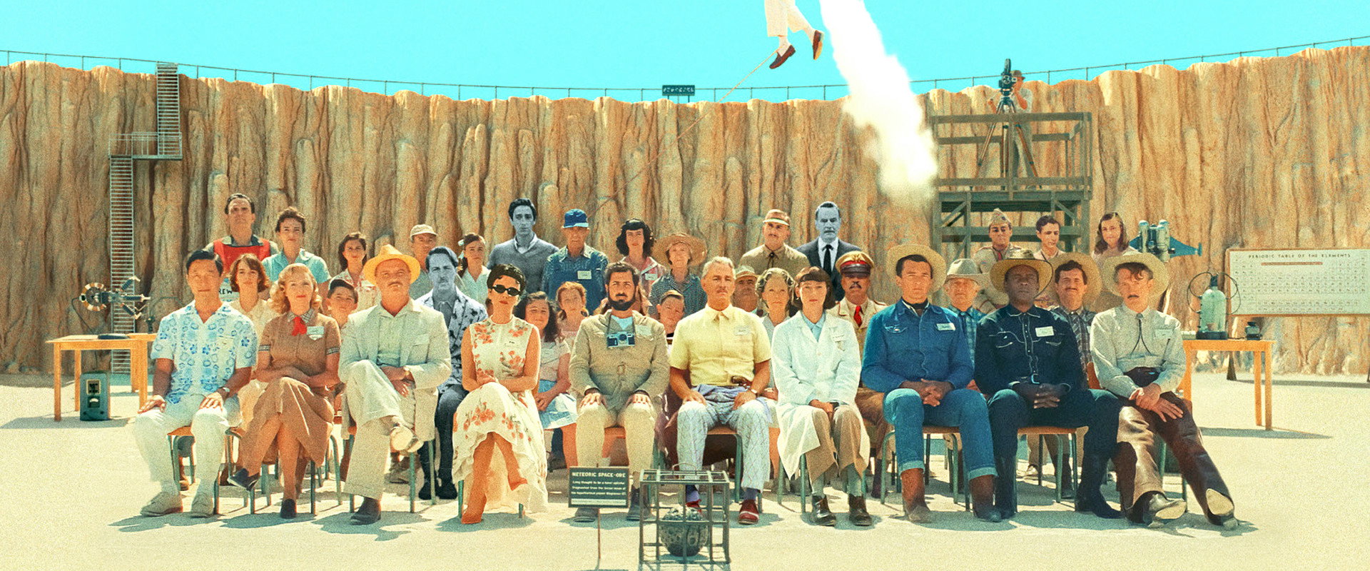 Asteroid City backdrop