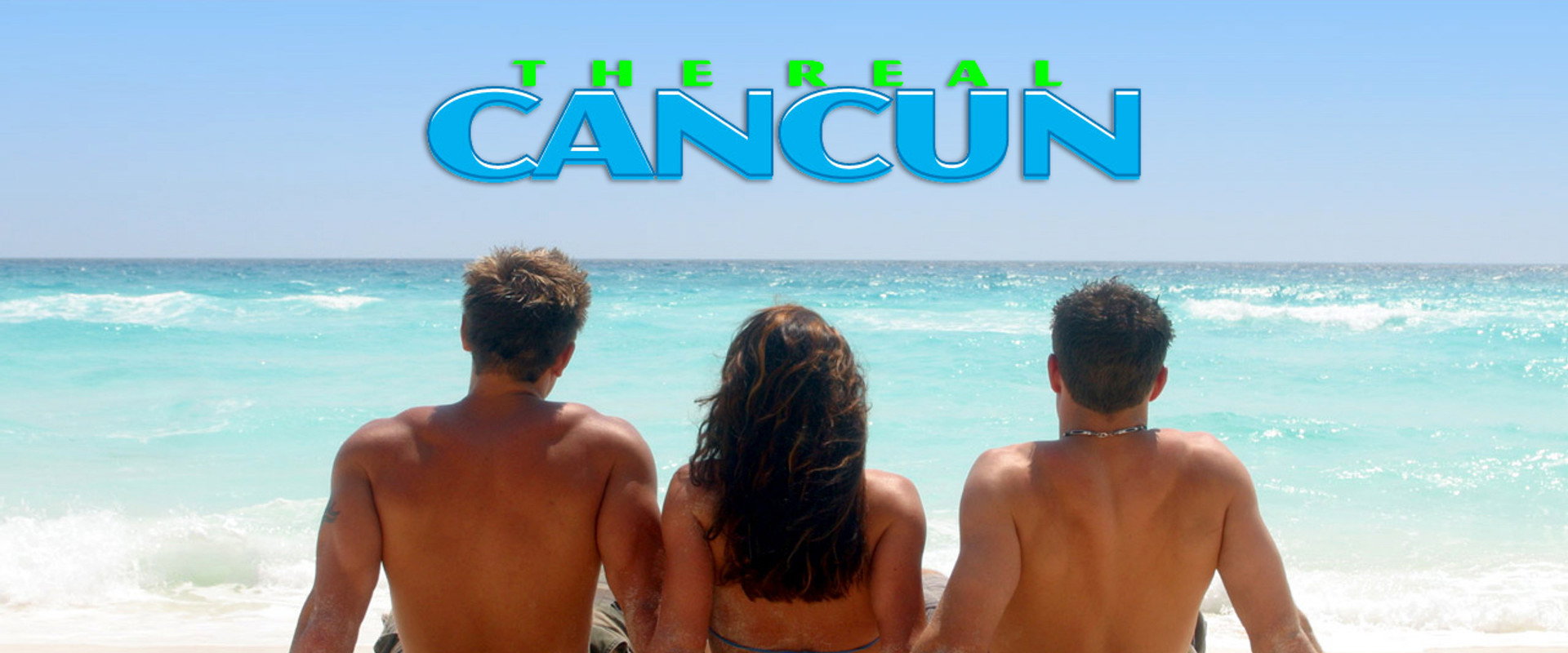The Real Cancun backdrop