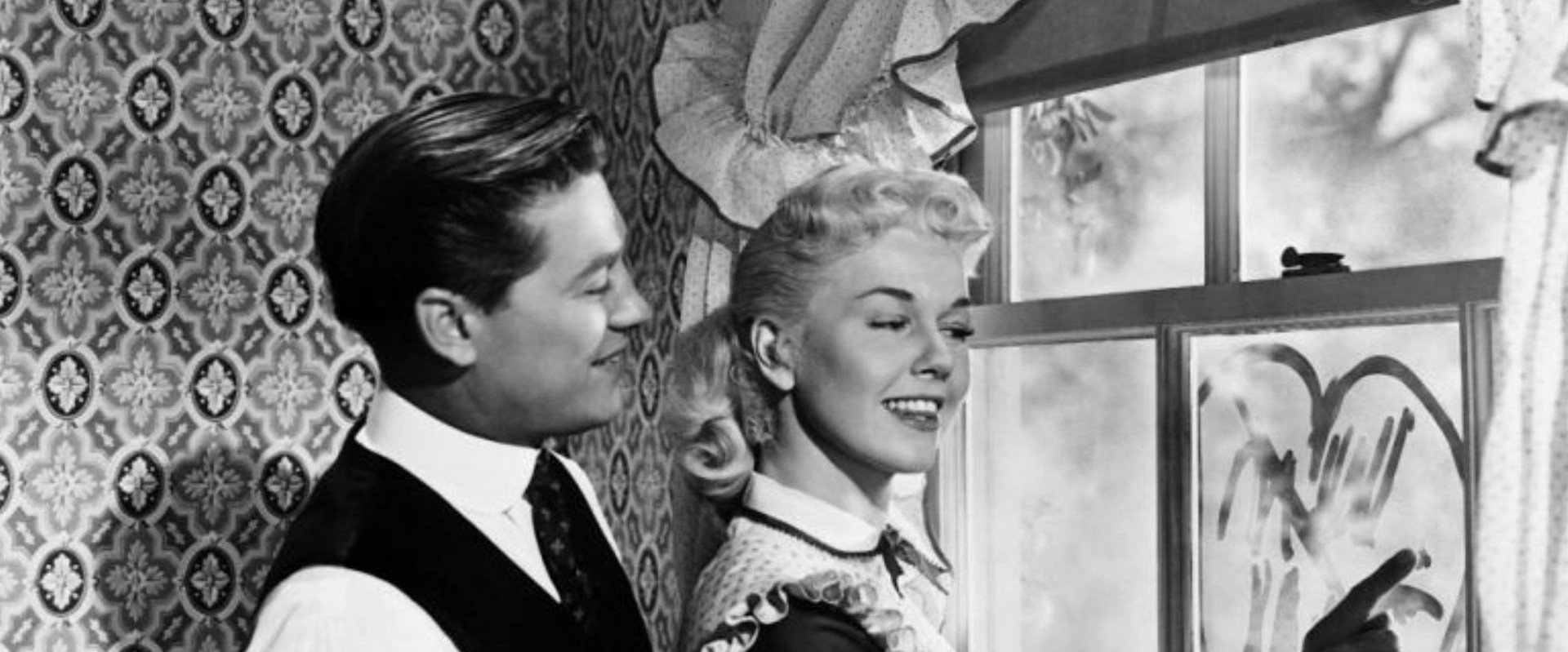 By the Light of the Silvery Moon backdrop