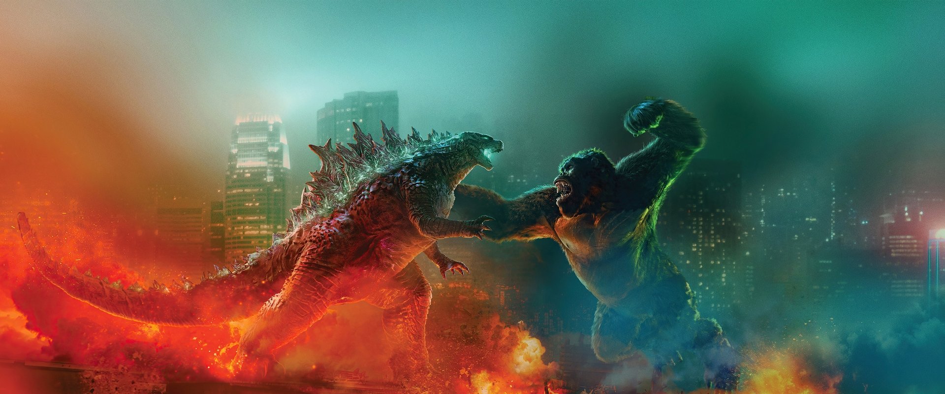 Godzilla vs. Kong backdrop