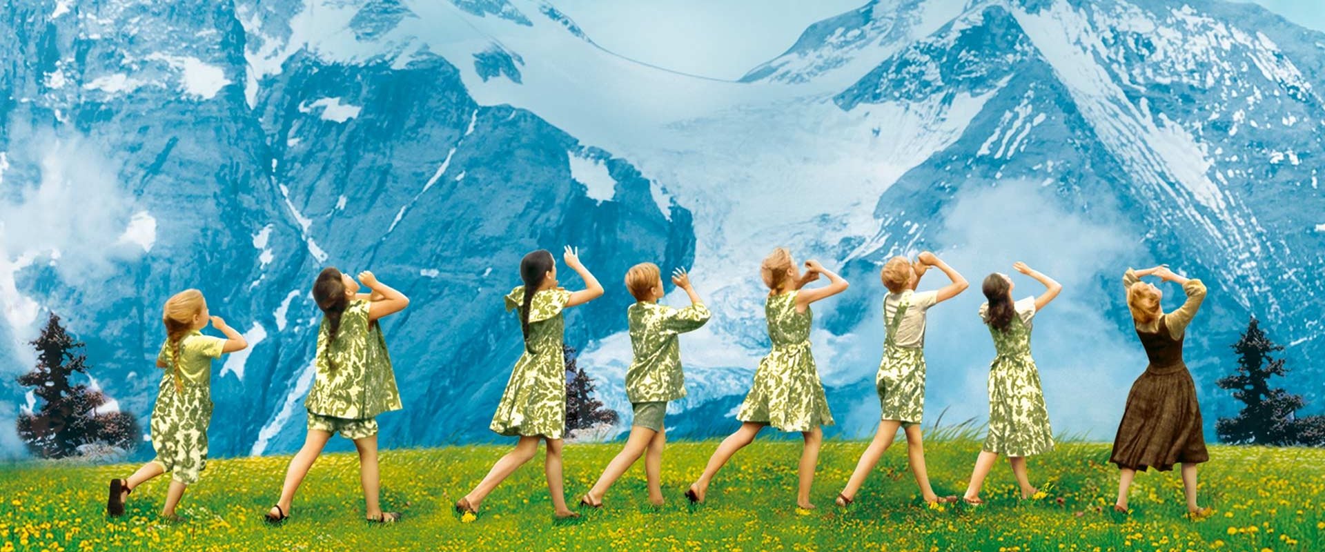 The Sound of Music backdrop