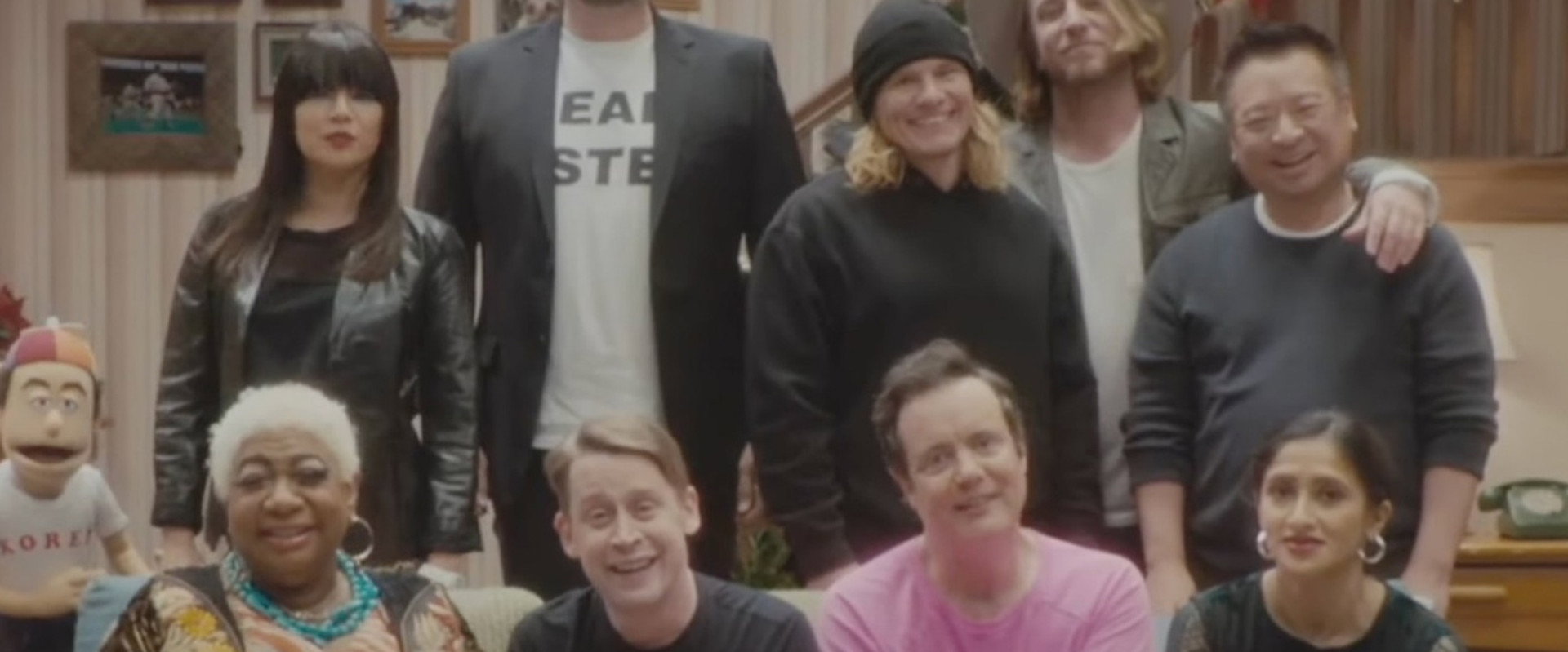 LCD Soundsystem Holiday Special backdrop