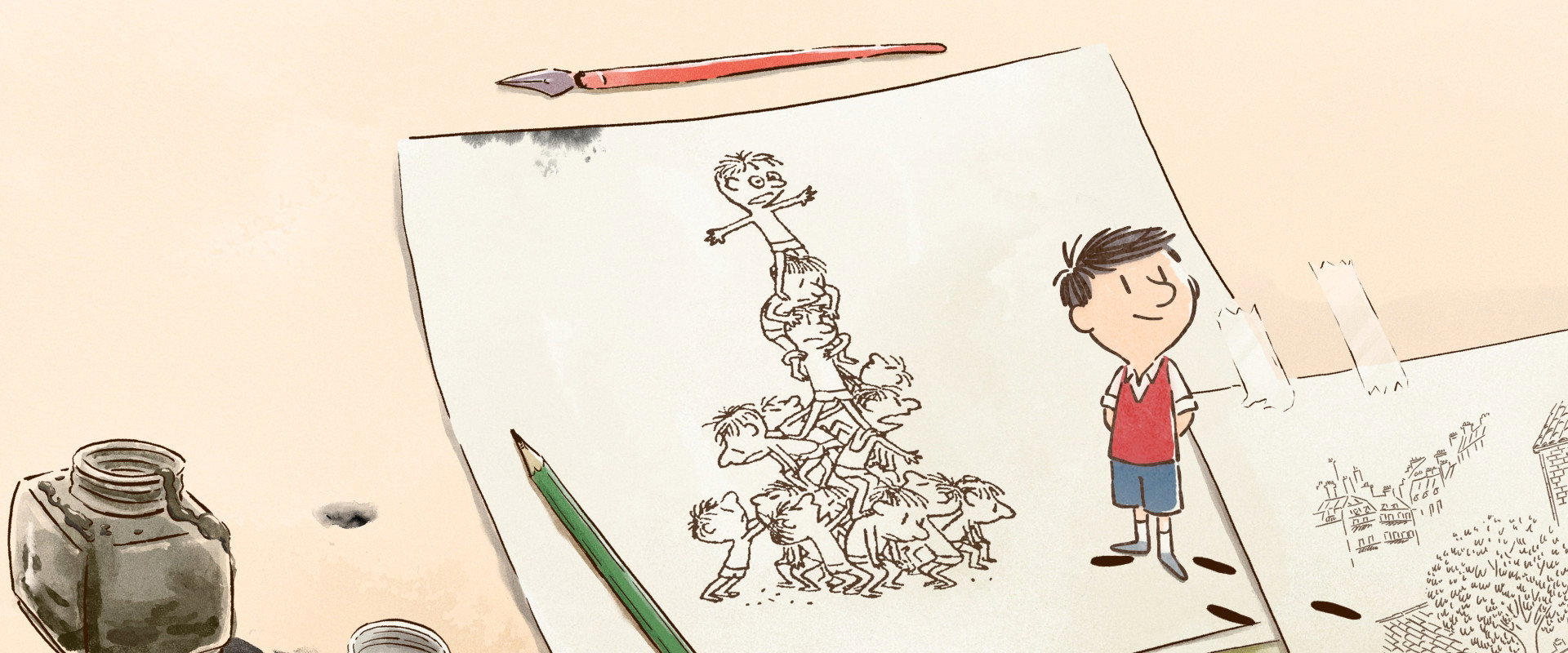 Little Nicholas: Happy as Can Be backdrop