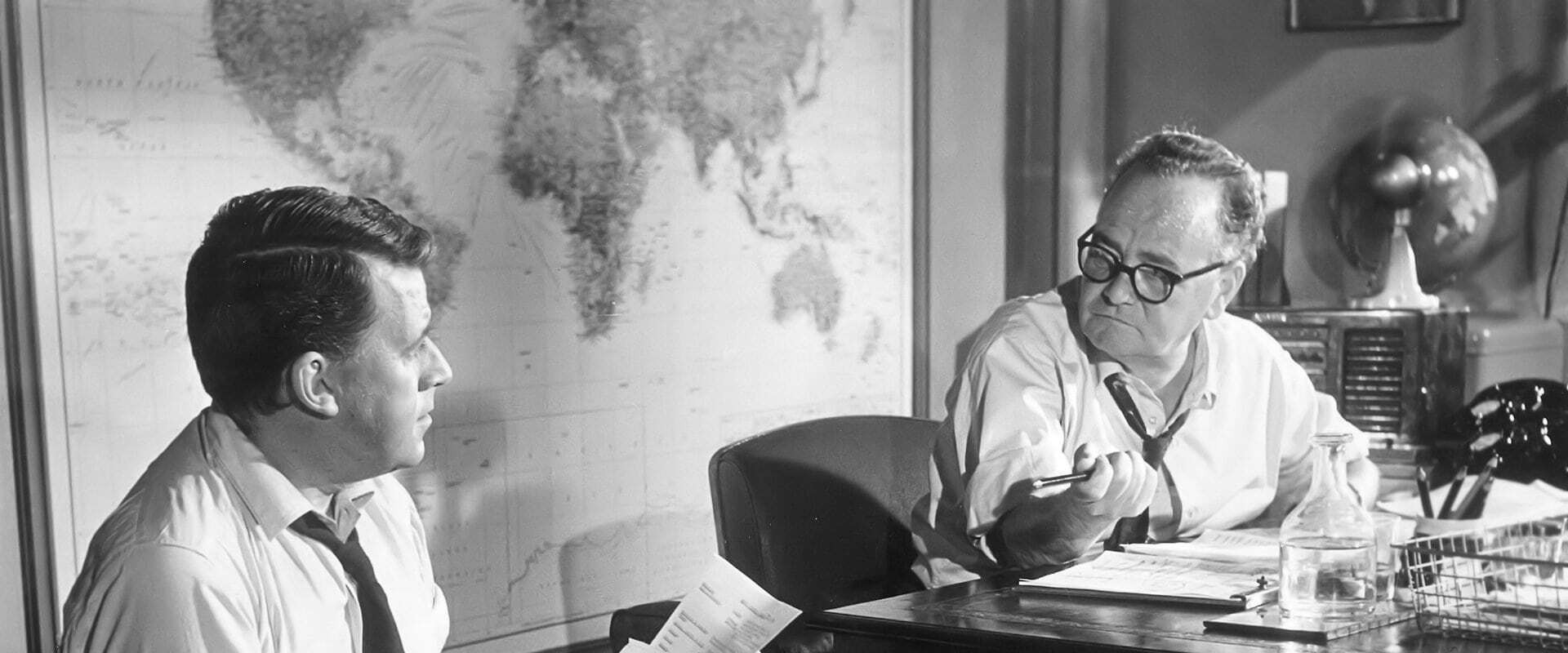 The Day the Earth Caught Fire backdrop