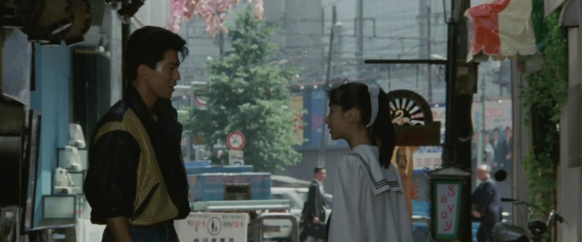 The Shinjuku Love Story backdrop