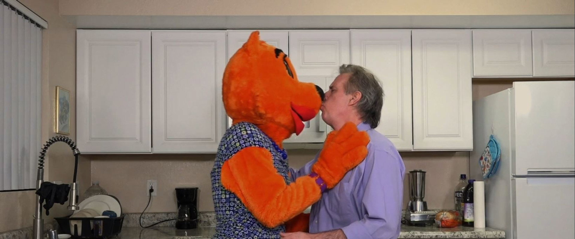 Cool Cat vs Dirty Dog 'The Virus Wars' backdrop