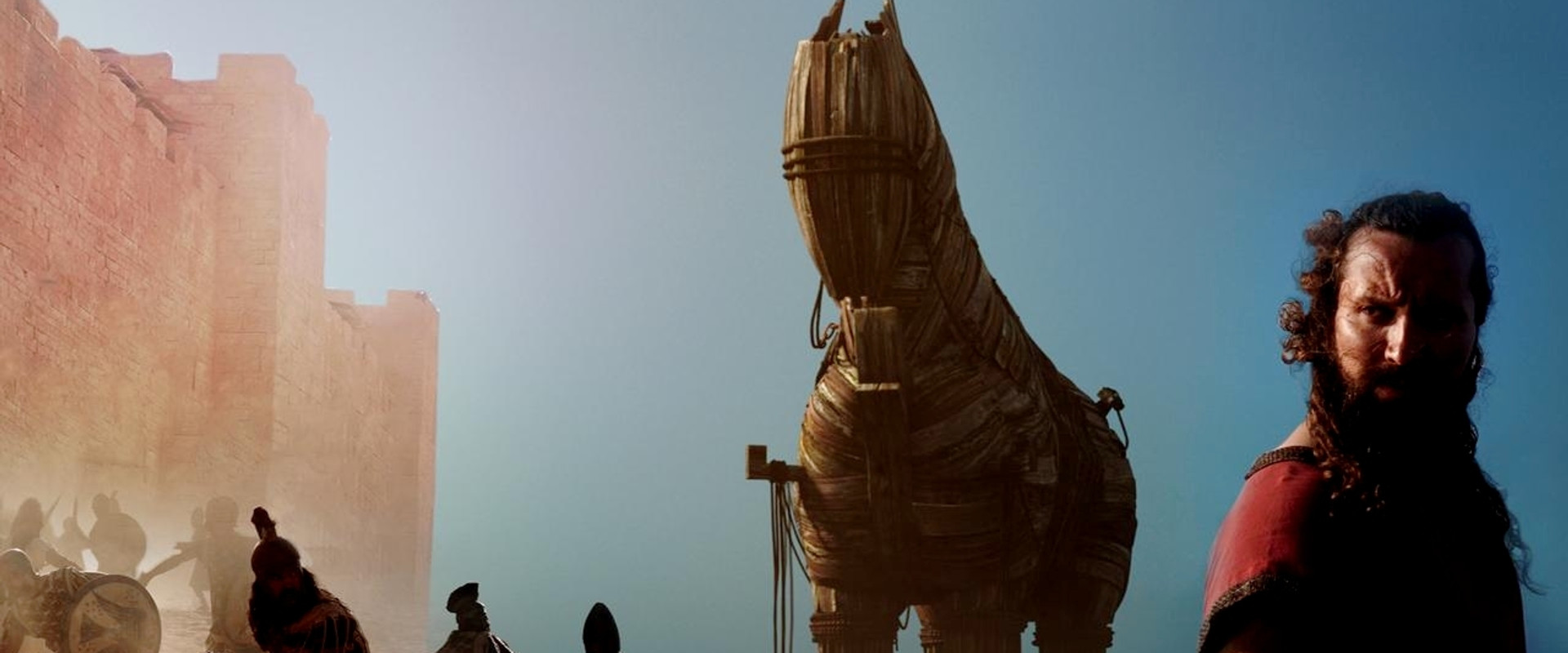 The Mystery of the Trojan Horse backdrop