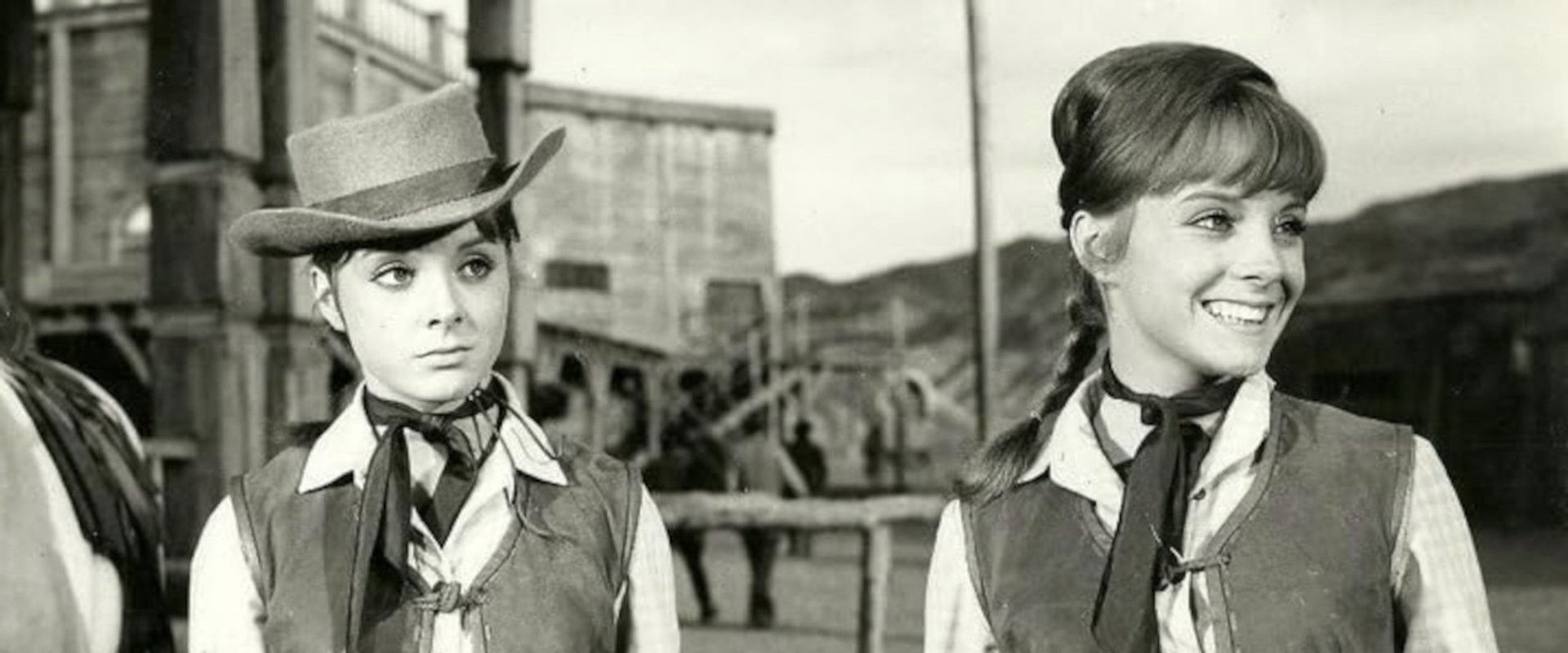 Two Guns for Two Twins backdrop