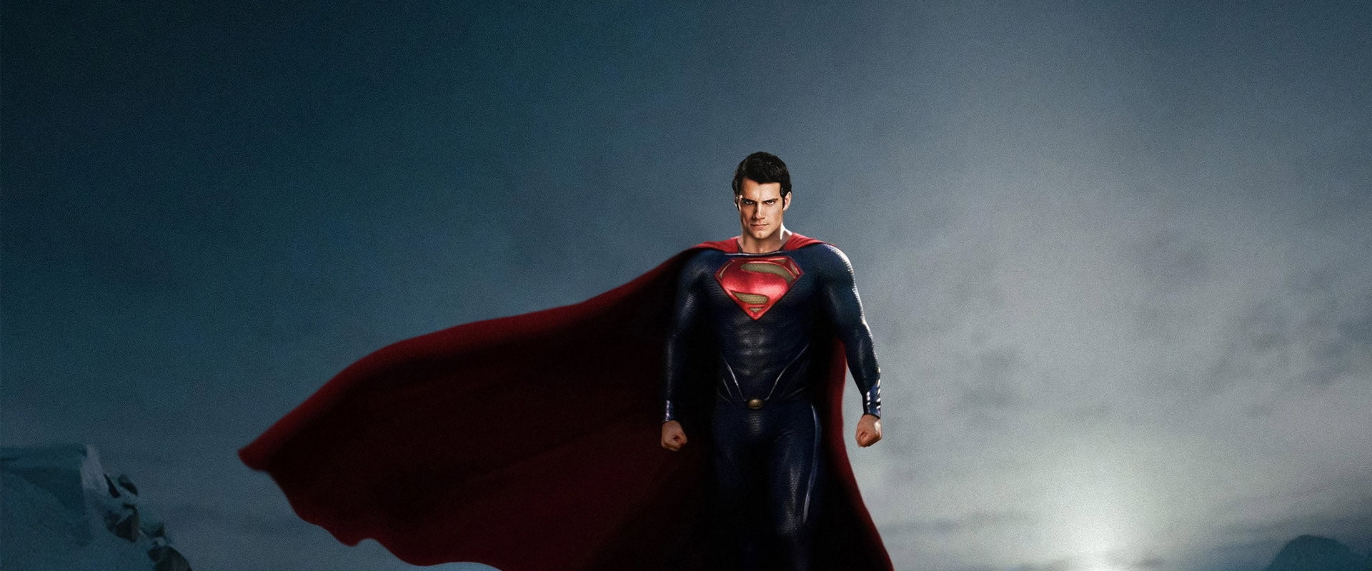 Man of Steel backdrop