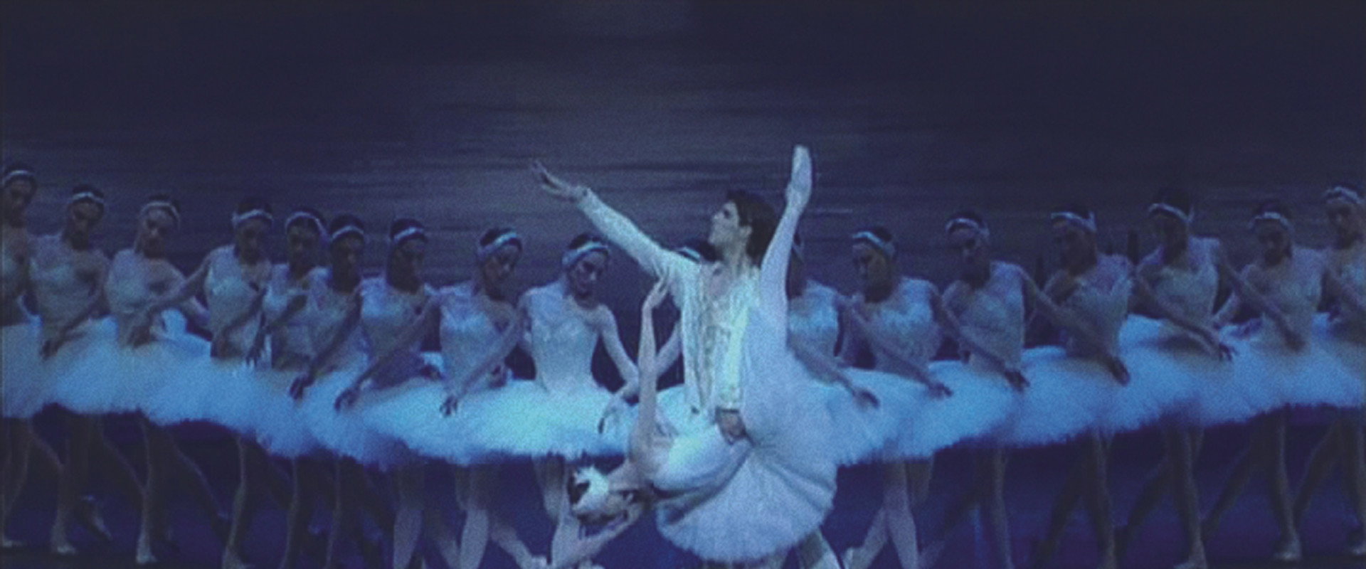 Pyotr Tchaikovsky Ballet 'Swan Lake' 2007 at the Mariinsky Theatre in St Petersburg backdrop
