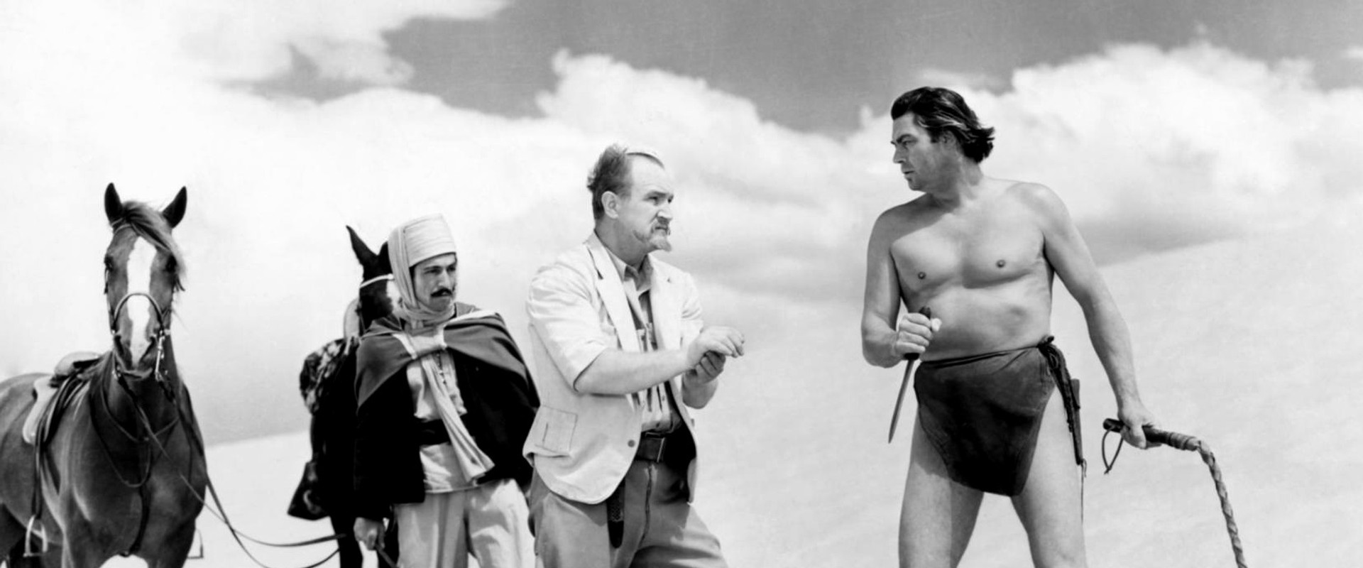 Tarzan's Desert Mystery backdrop