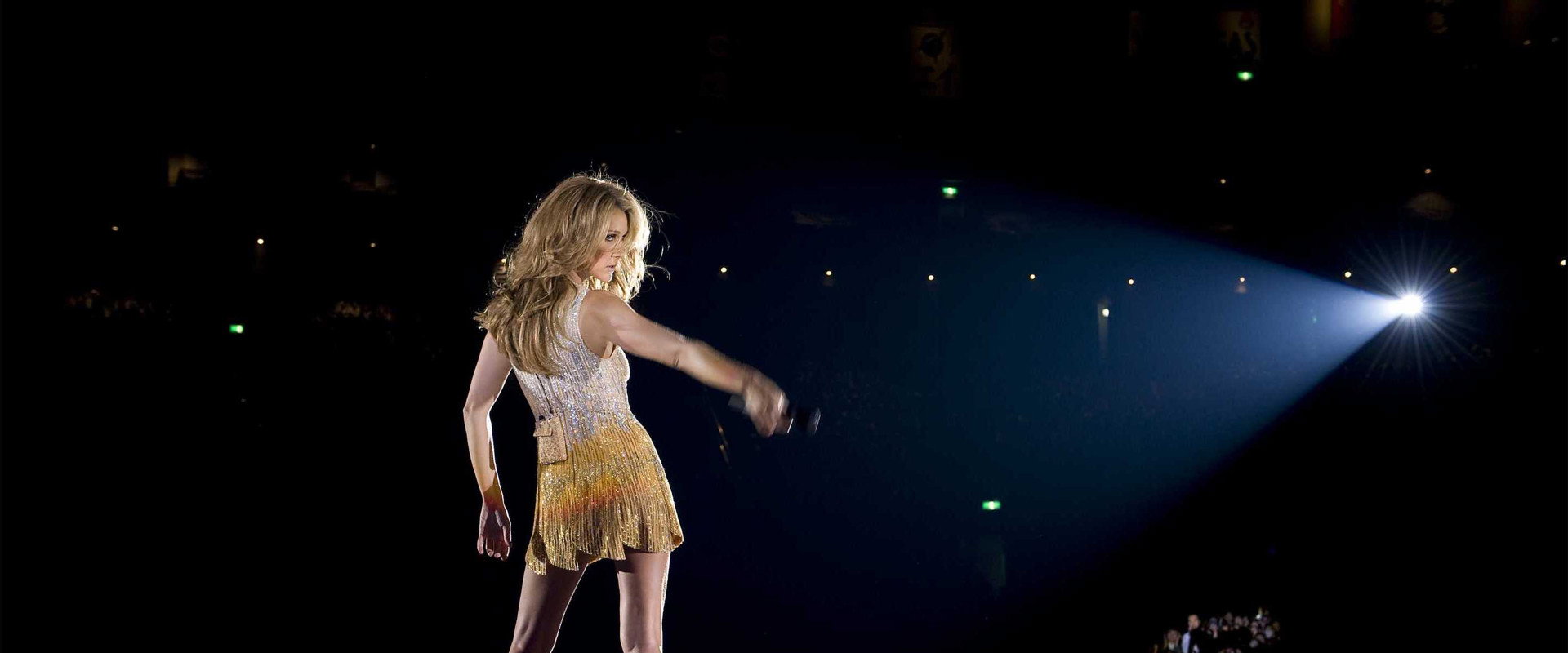 Celine: Through the Eyes of the World backdrop