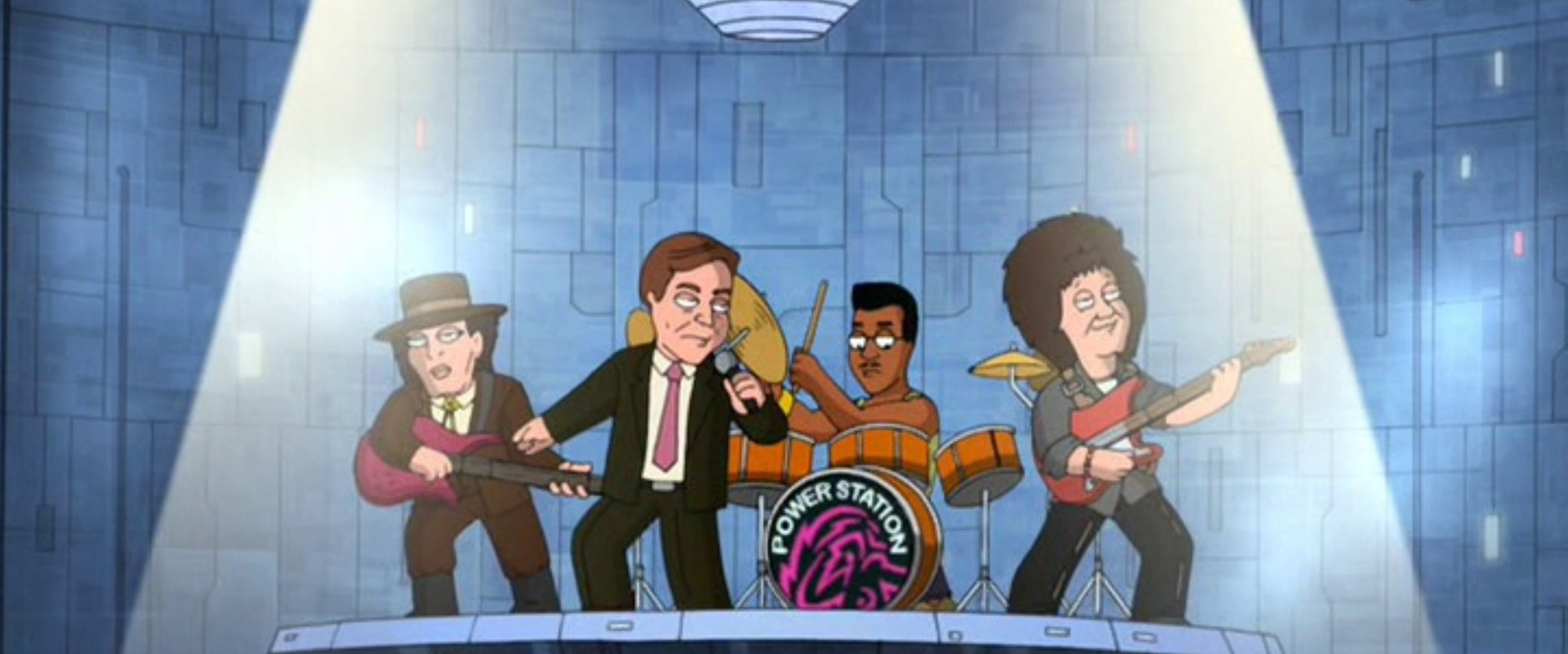 Family Guy Presents: It's a Trap! backdrop
