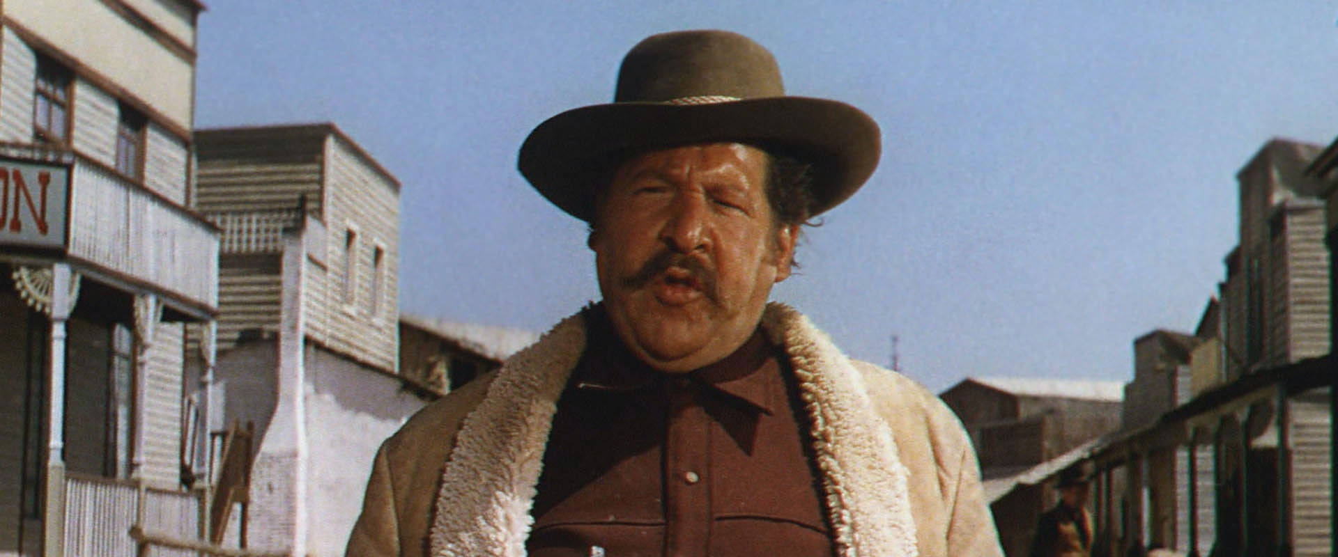 Clint the Stranger backdrop